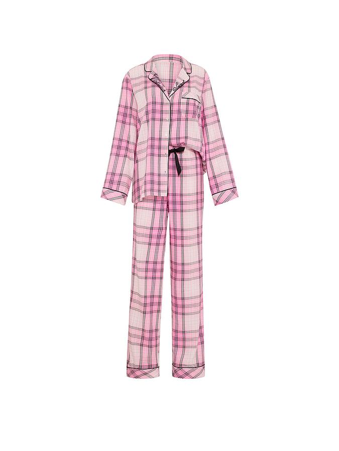 Flannel Long Pajama Set image number 2