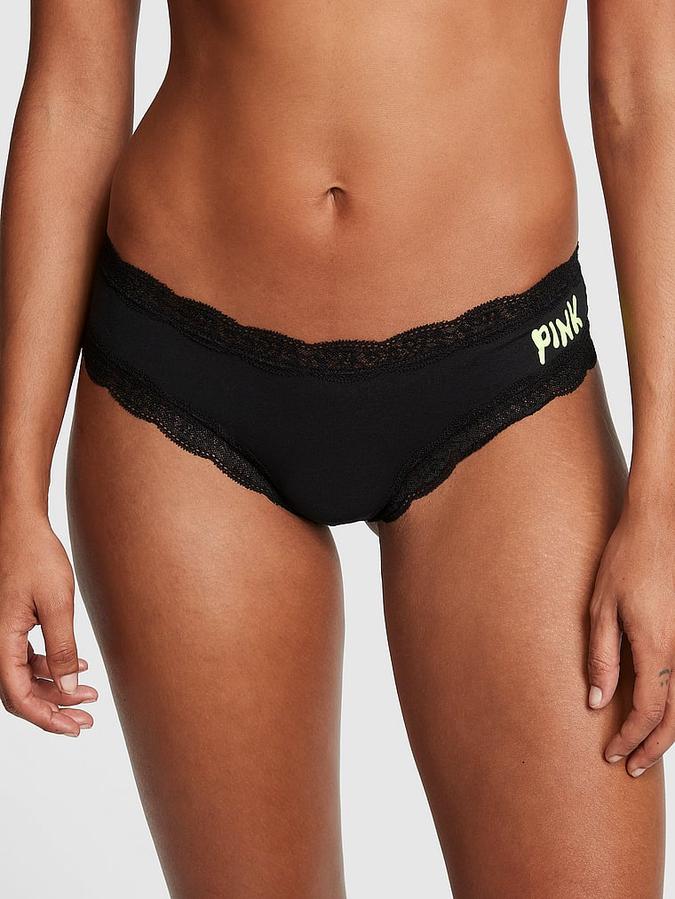 Everyday Lace-Trim Cheekster Panty image number 0