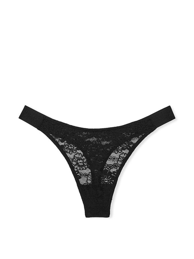 Wink Logo High-Leg Thong Panty image number 1