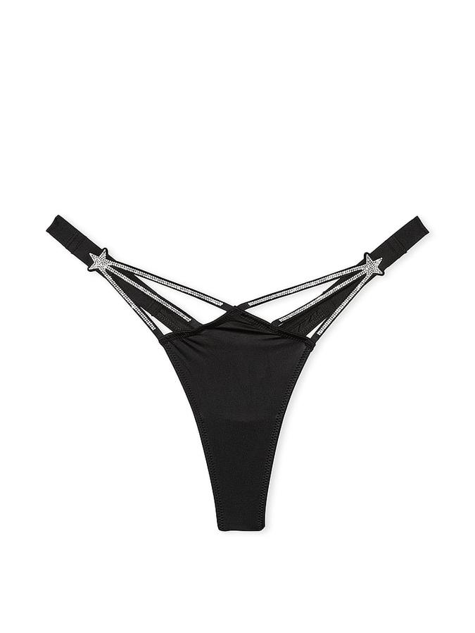 Starstruck Shine High-Leg Thong Panty image number 0