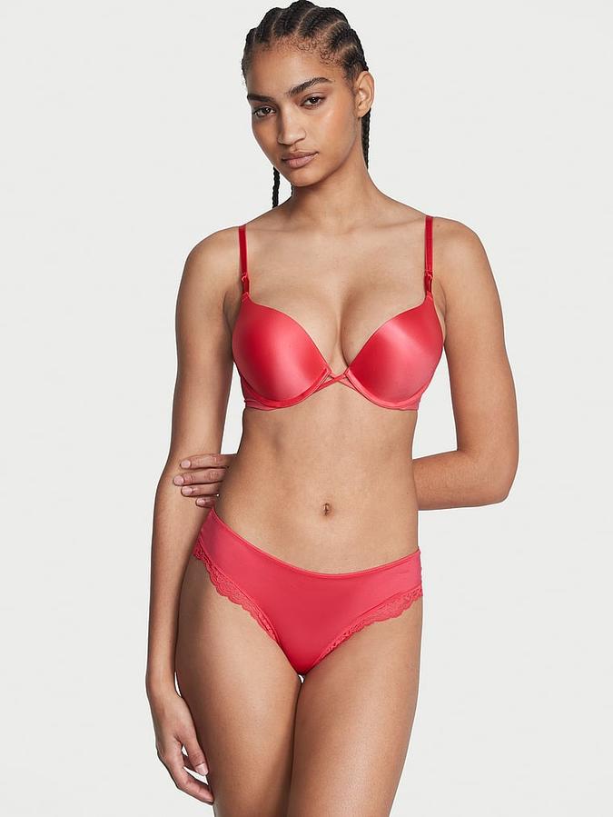 Smooth Cutout Back Thong Panty