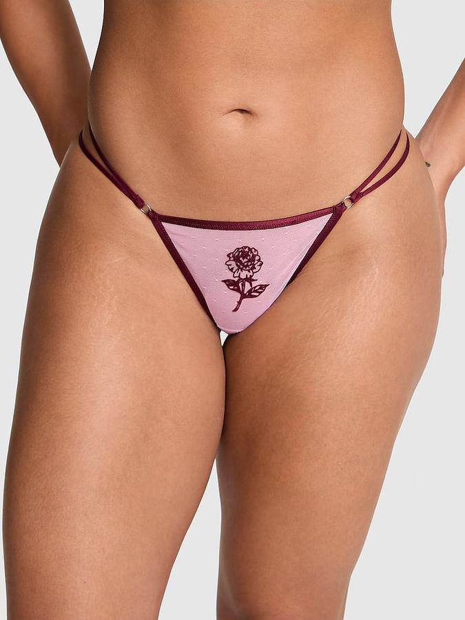 Wink Wild Rose V-String Panty image number 0