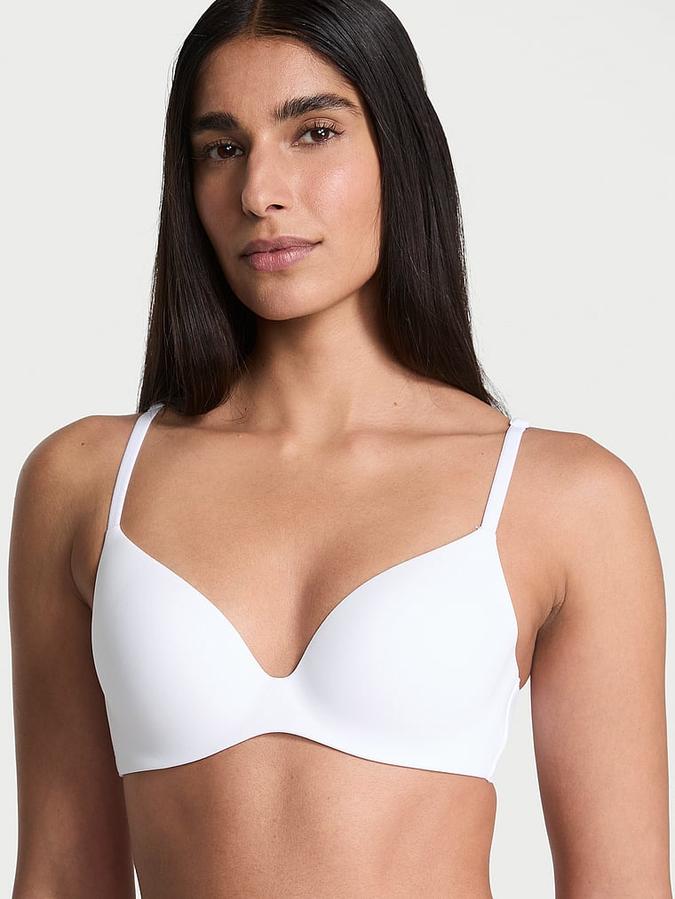 FlexFactor Lightly Lined Plunge Demi Bra image number 0