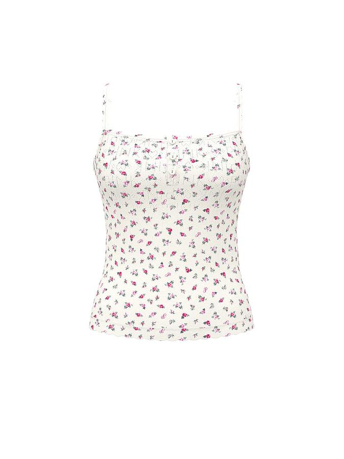 Pointelle Henley Cami image number 2