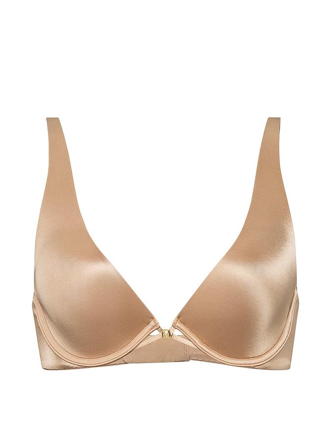 Smooth Lightly Lined Plunge Bra image number 2