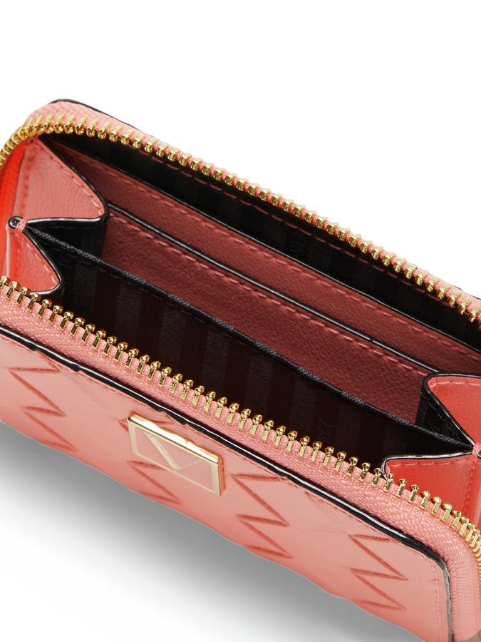 The Victoria Small Wallet Coral Pink image number 2