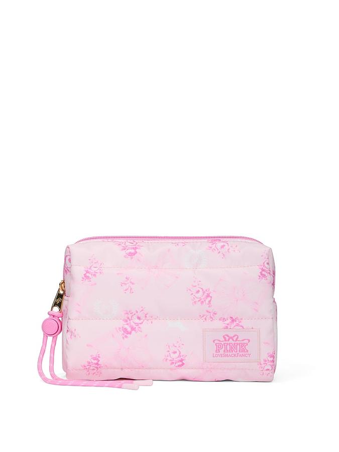 PINK x LoveShackFancy Makeup Bag image number 0
