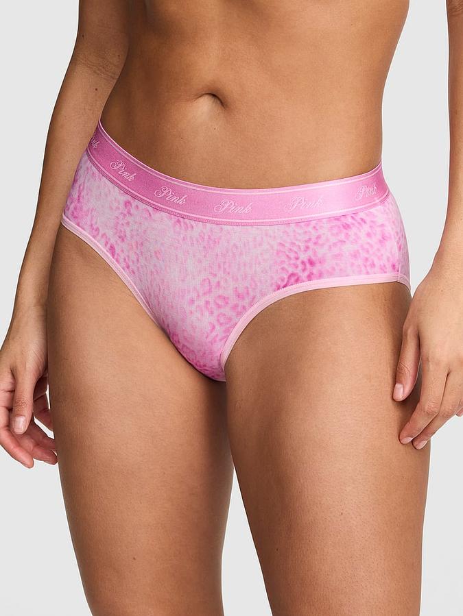 Logo Cotton Hiphugger Panty