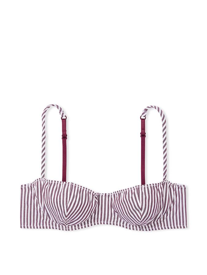 Cotton Unlined Balconette Bra image number 0