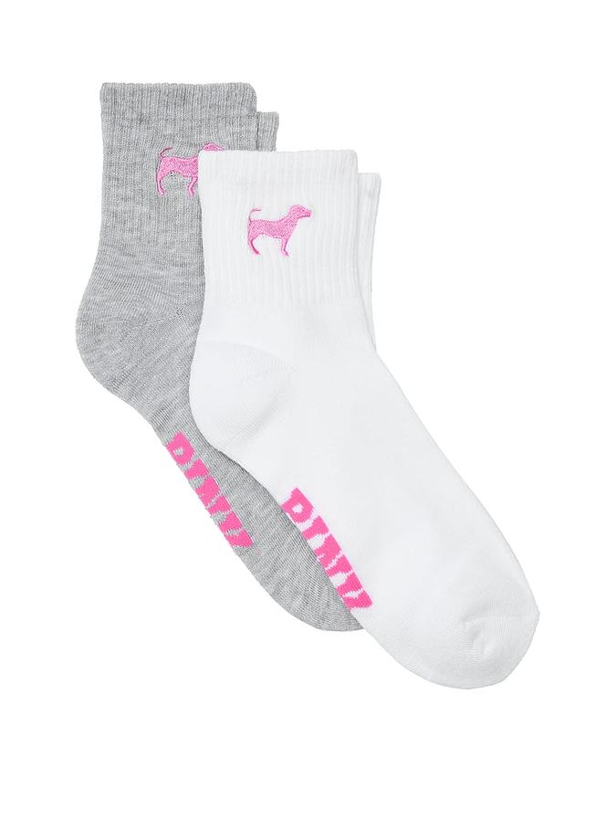 2-Pack Quarter Socks