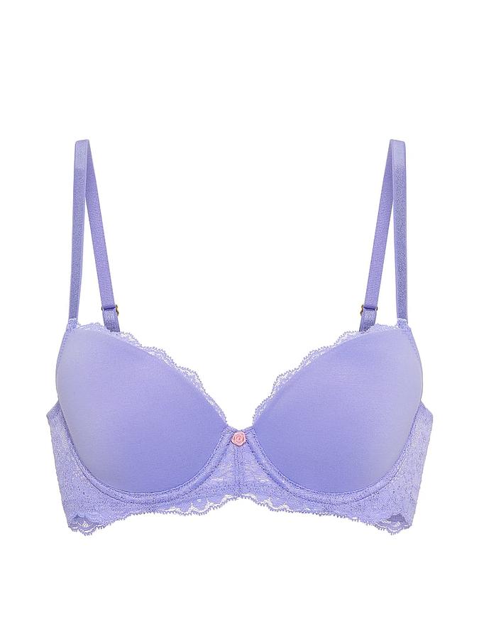 Smooth & Lace Lightly Lined Demi Bra image number 2