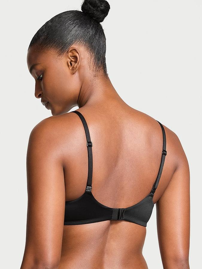 Lightly Lined Lace-Trim Demi Bra image number 1