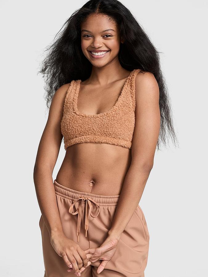 Co-ZZZy Fleece Bralette image number 0