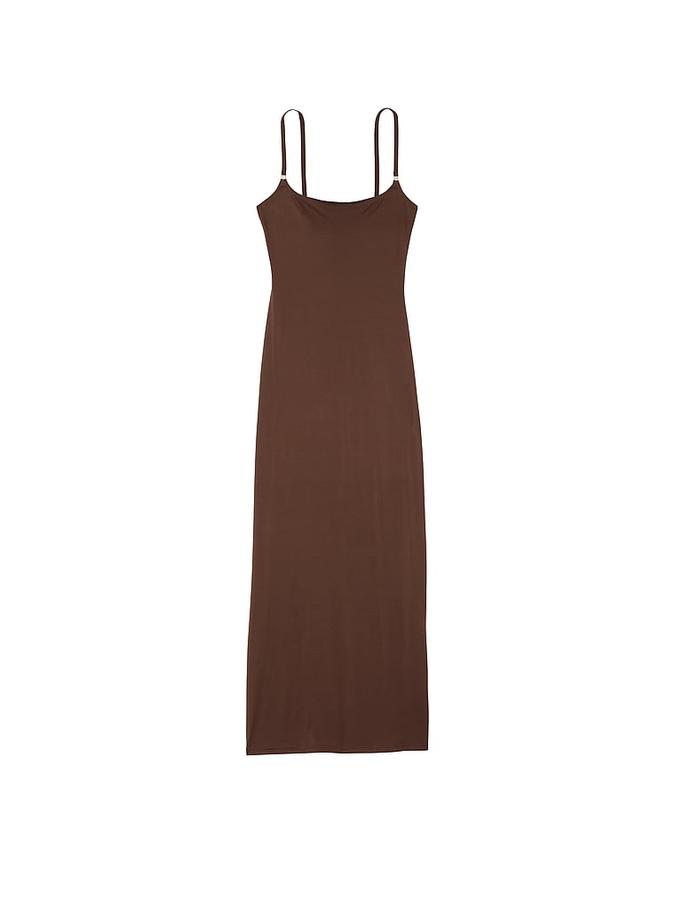 FeatherSoft™ BODYWEAR Maxi Slip Dress image number 2
