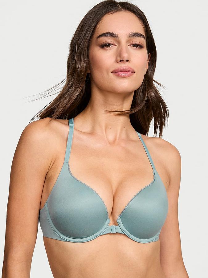 Perfect Shape Lace Racerback Push-Up Bra image number 0