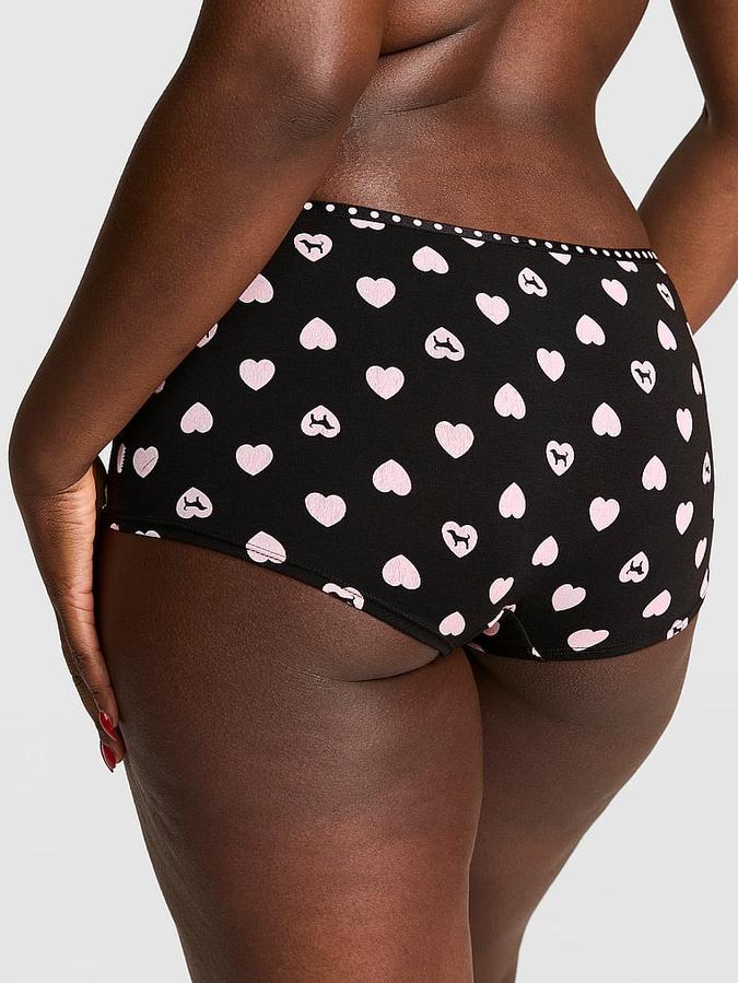 Logo Cotton Boyshort Panty