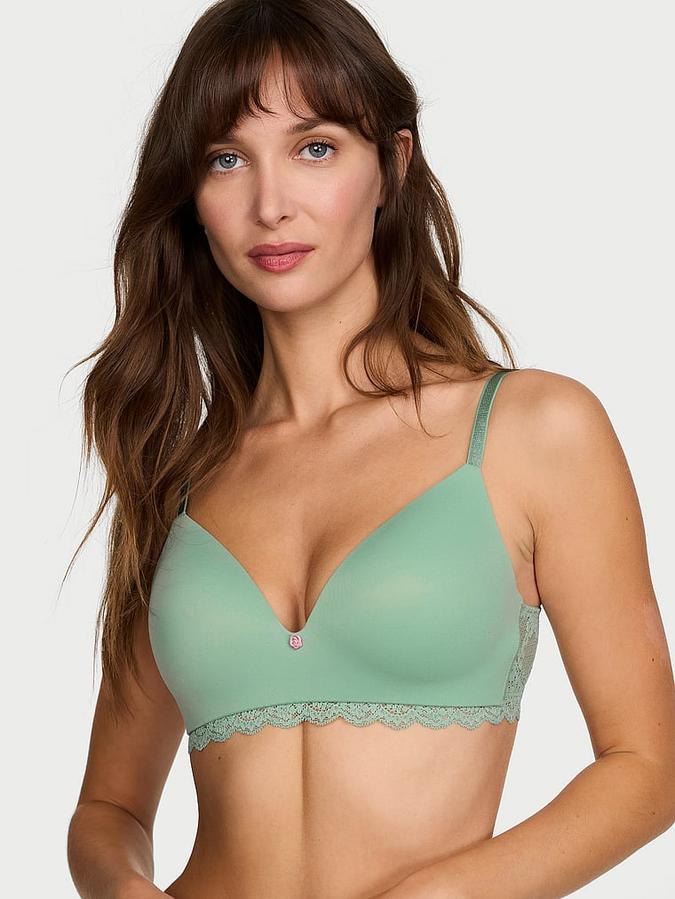 Smooth & Lace Wireless Push-Up Bra