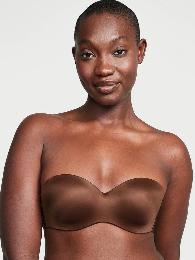 Lightly Lined Smooth Strapless Bra image number 0
