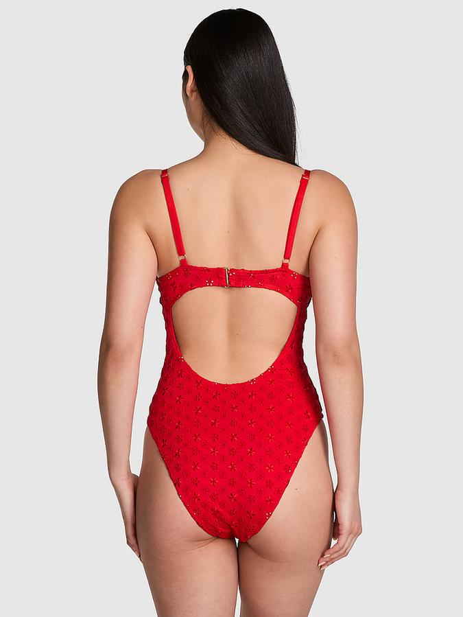 Nova Eyelet One-Piece Swimsuit image number 1