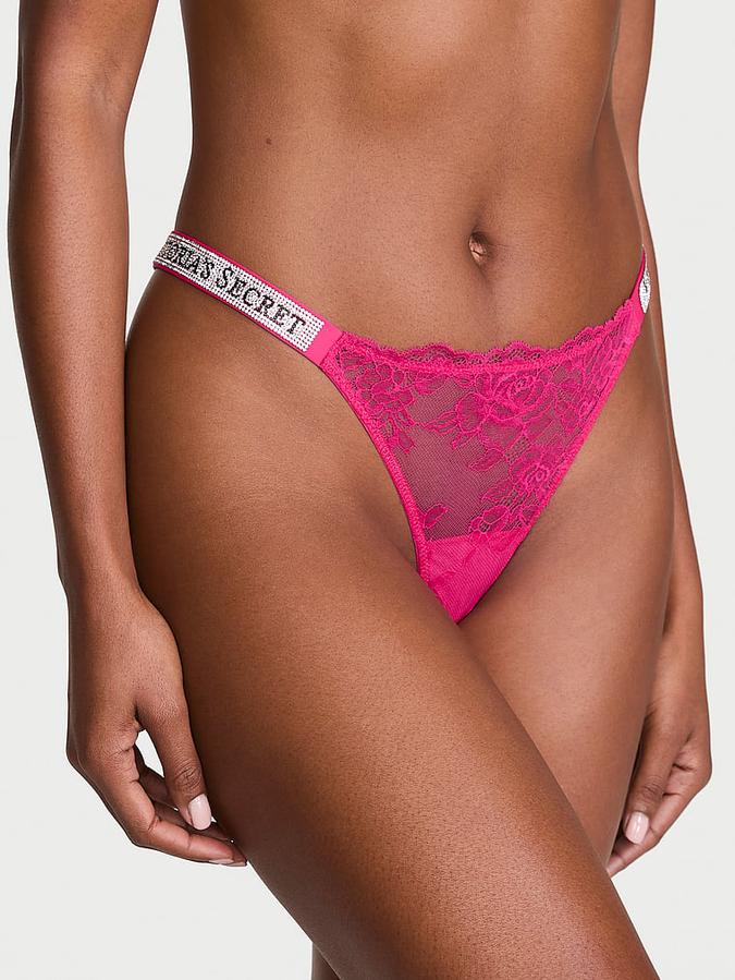 Shine Strap Brazilian Panty