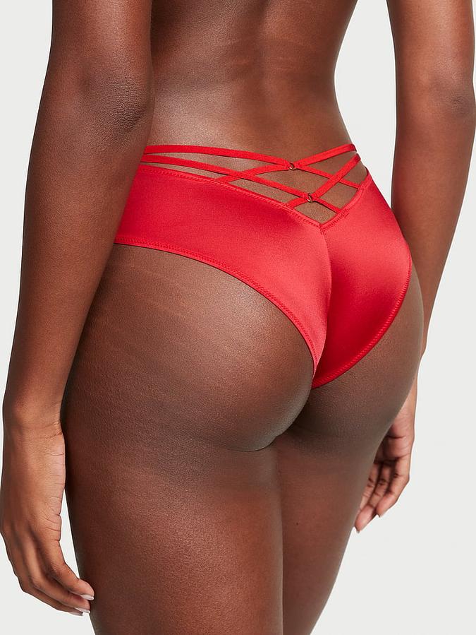 Strappy-Back High-Leg Cheeky Panty image number 1