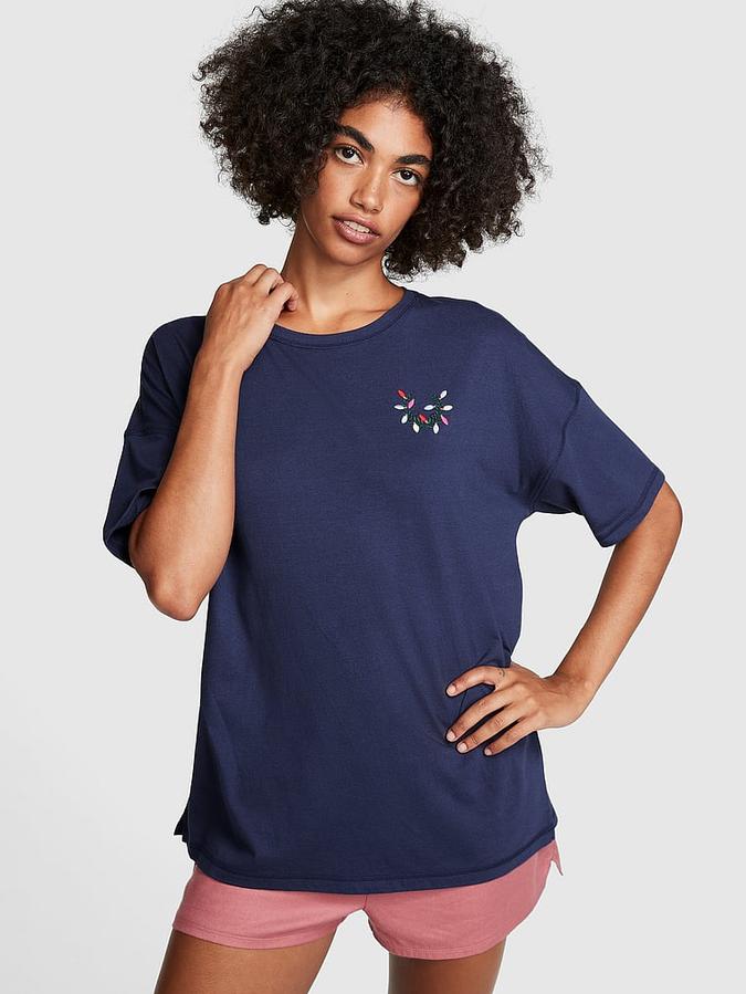 Cotton Oversized Sleep Shirt image number 0