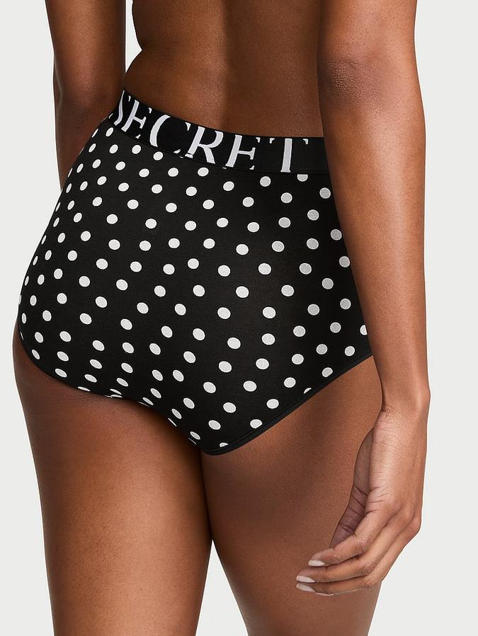 Exploded Logo Cotton Modern Brief Panty