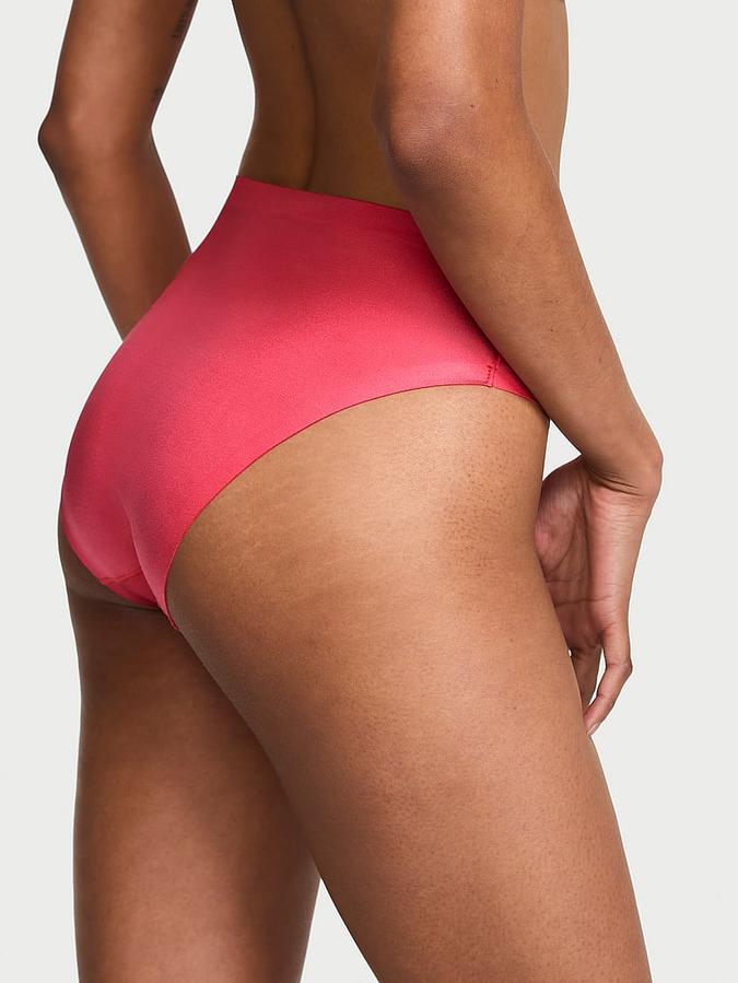 No-Show High-Shine Mid-Rise Bikini Panty