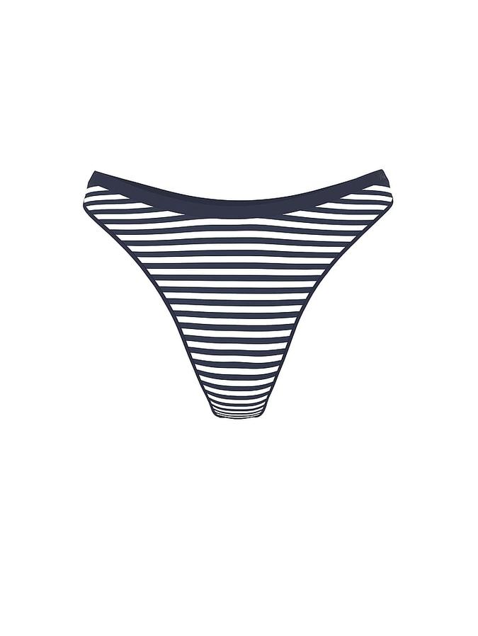 Seamless High-Leg Thong Panty image number 2