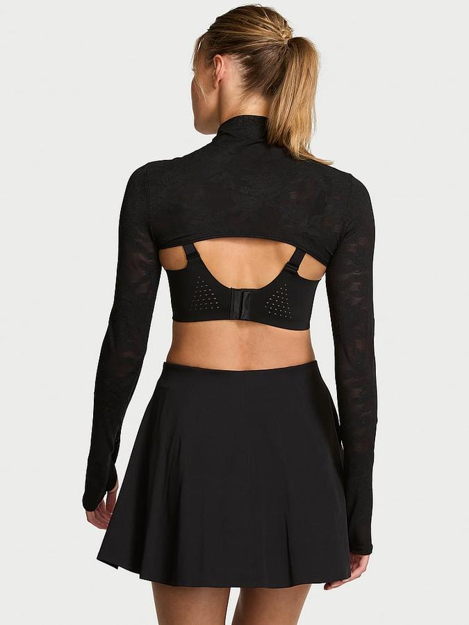 VSX RoseFlex Lace Mock-Neck Shrug