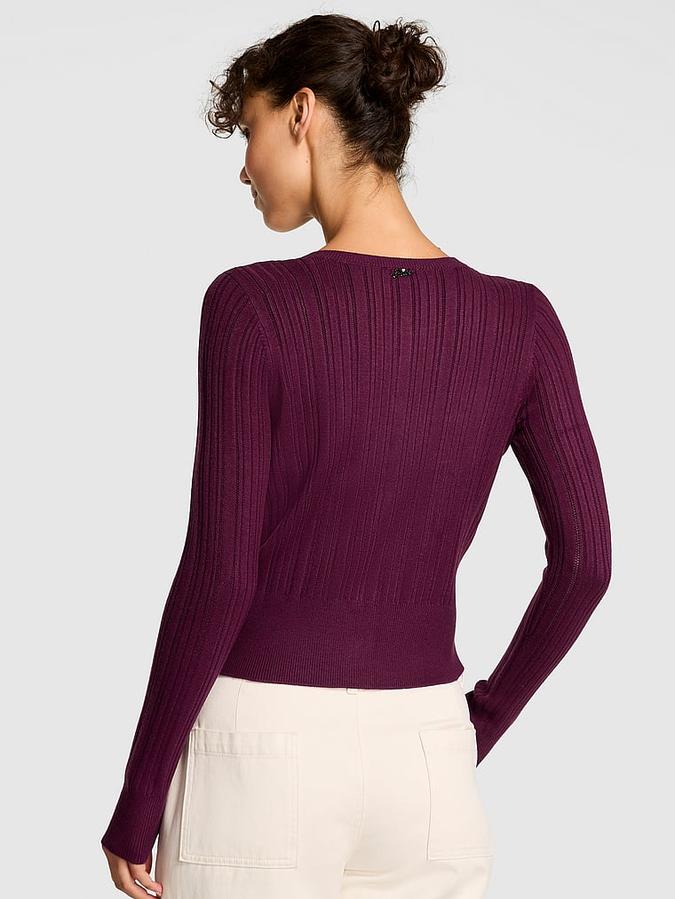 Button-Down Knit Cardigan image number 1