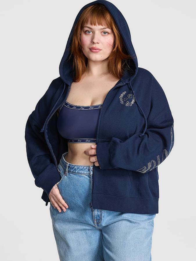 Ivy Fleece Campus Full-Zip Hoodie