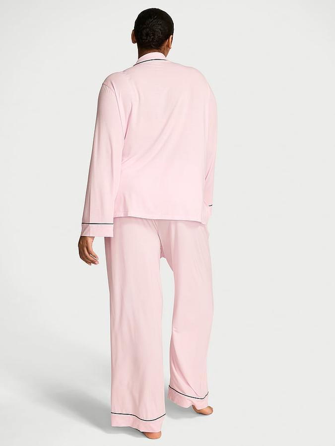 Modal Soft Long Pajama Set image number 1