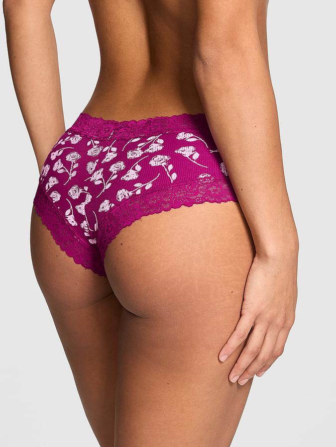Wink Lace-Trim Cheeky Panty image number 1