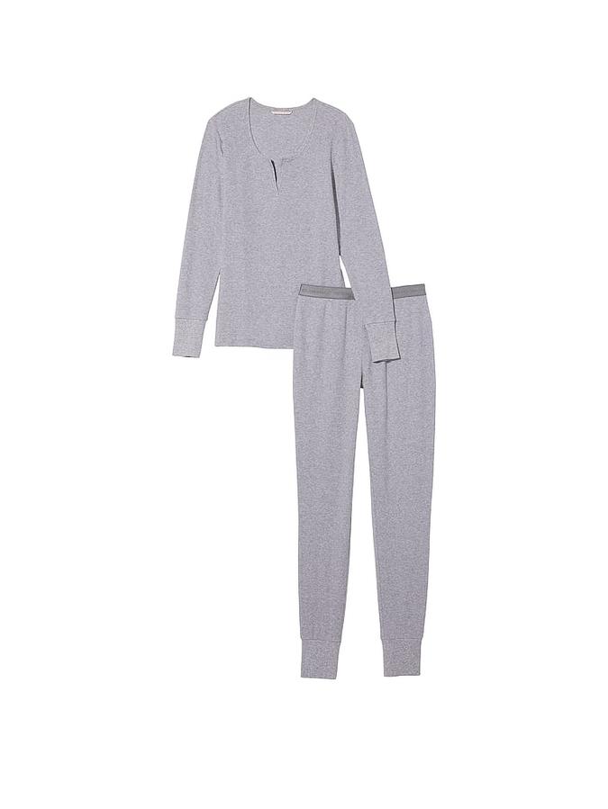 Thermal Long Pajama Set image number 2