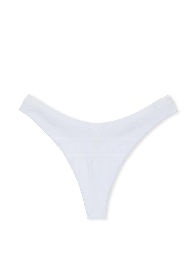 Seamless High-Leg Thong Panty