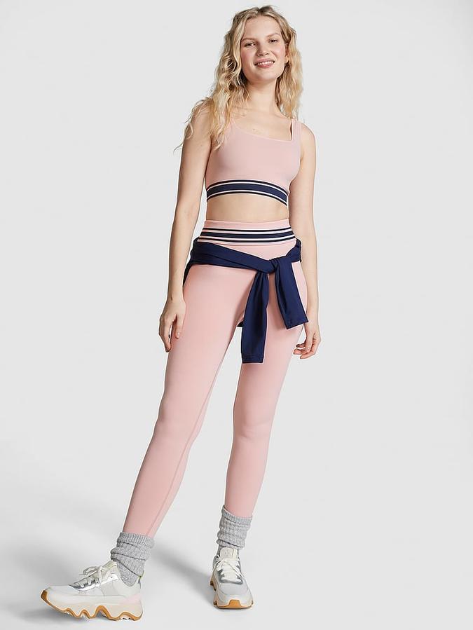 PINK Flip It Seamless Foldover Leggings image number 3