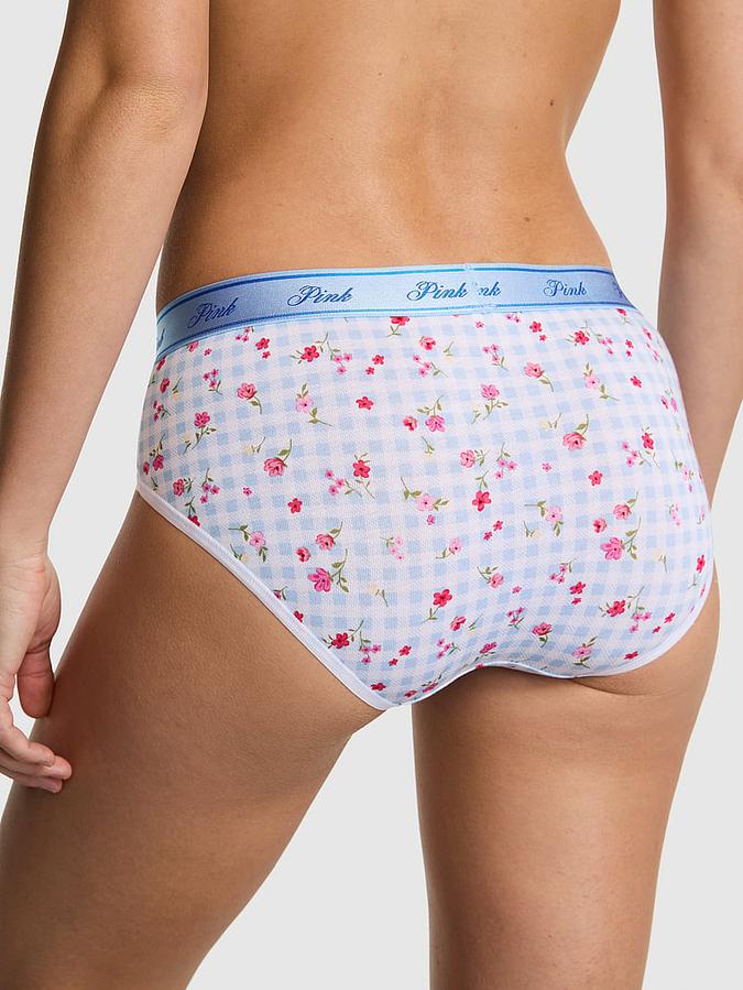 Logo Cotton Hiphugger Panty