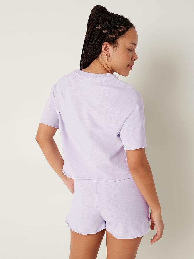 Summer Lounge Cotton Short Sleeve T-Shirt image number 1