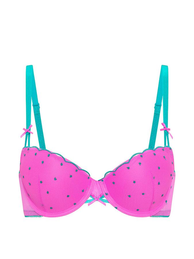 PINK Wink&trade; Push-Up Balconette Bra image number 2