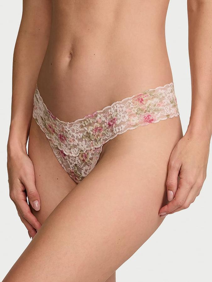 Lace Thong Panty image number 0