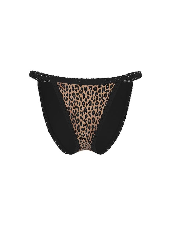 Wink Lace-Trim String Bikini Panty image number 2