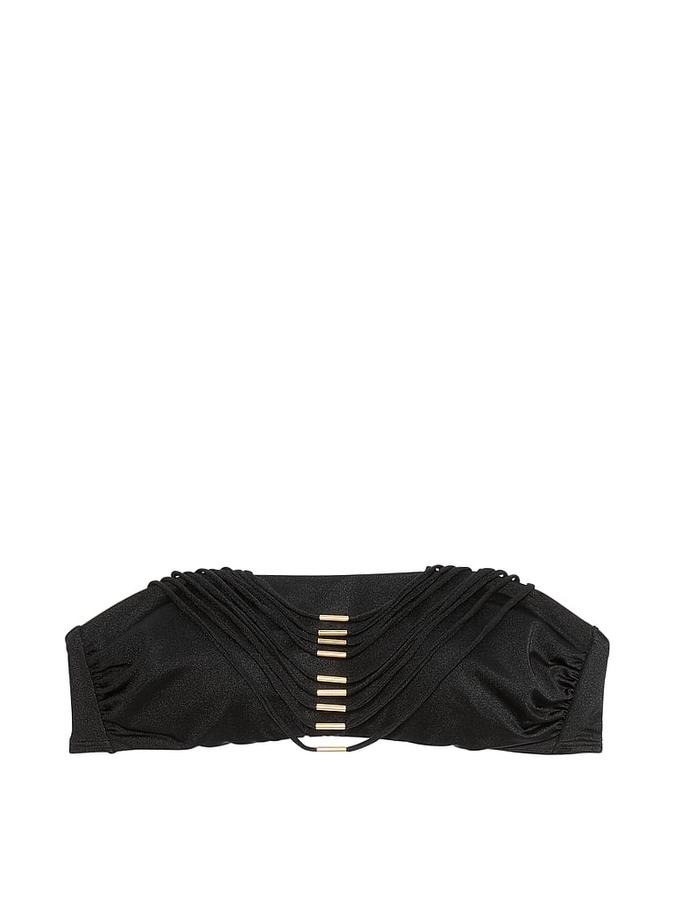 VS Archives Strappy Hardware Bandeau Bikini Top image number 2