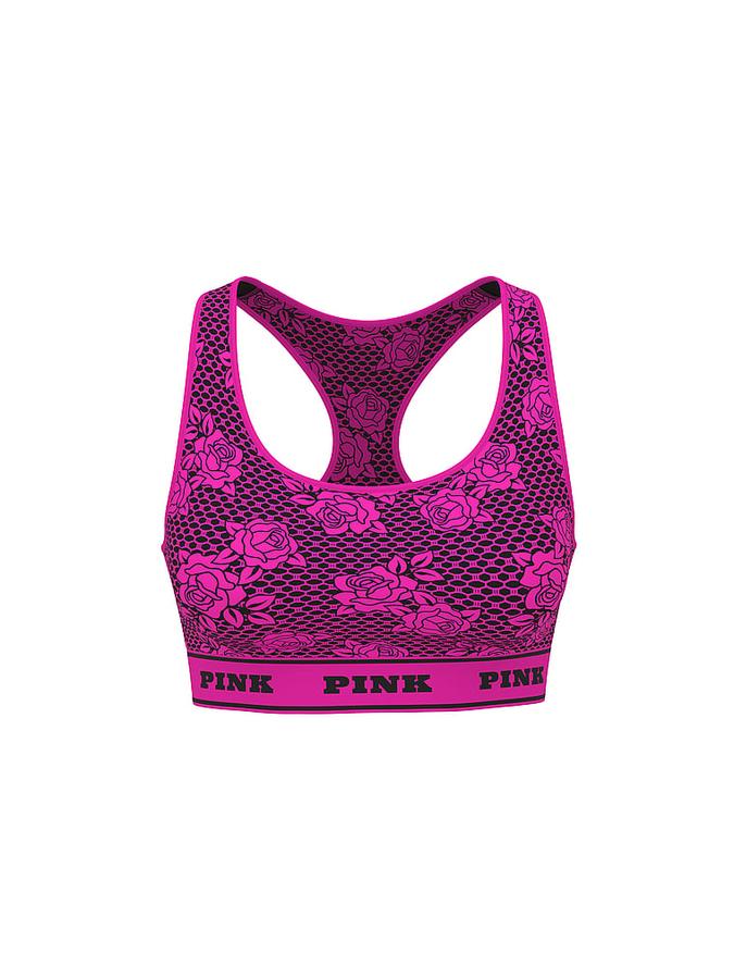 Pink Seamless Reversible Sports Bra Seamless Reversible Sports Bra