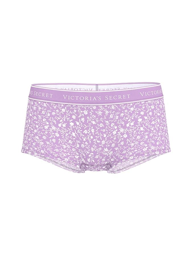 Logo Cotton Boyshort Panty image number 2
