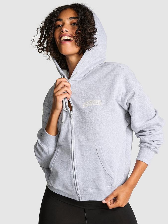 Ivy Fleece Campus Full-Zip Hoodie