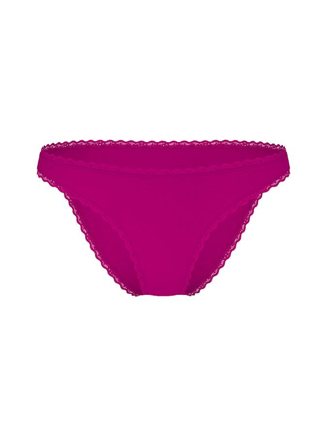 Lace-Waist Bikini Panty image number 0