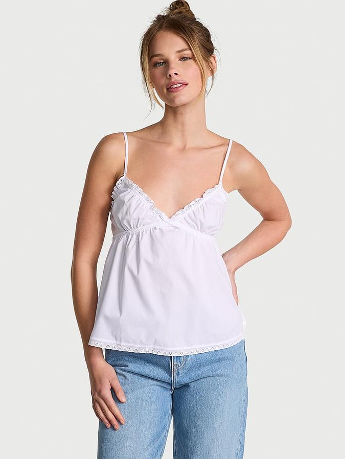 Cloud Poplin Tank image number 0