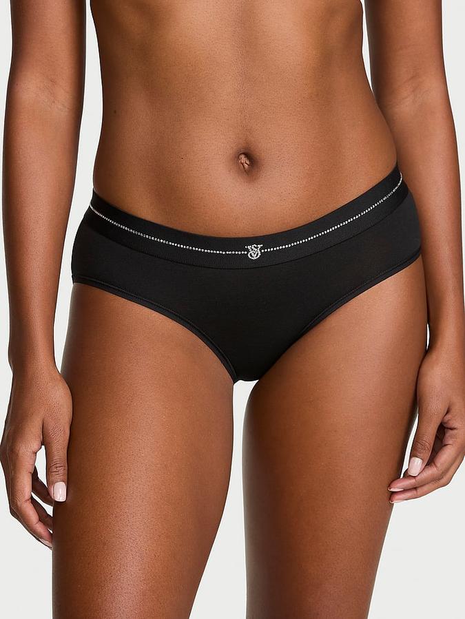 Shine Logo Cotton Hiphugger Panty