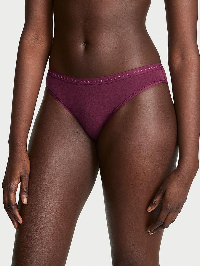 Stretch Cotton Bikini Panty